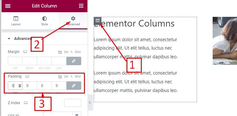 elementor-remove-space-between-columns
